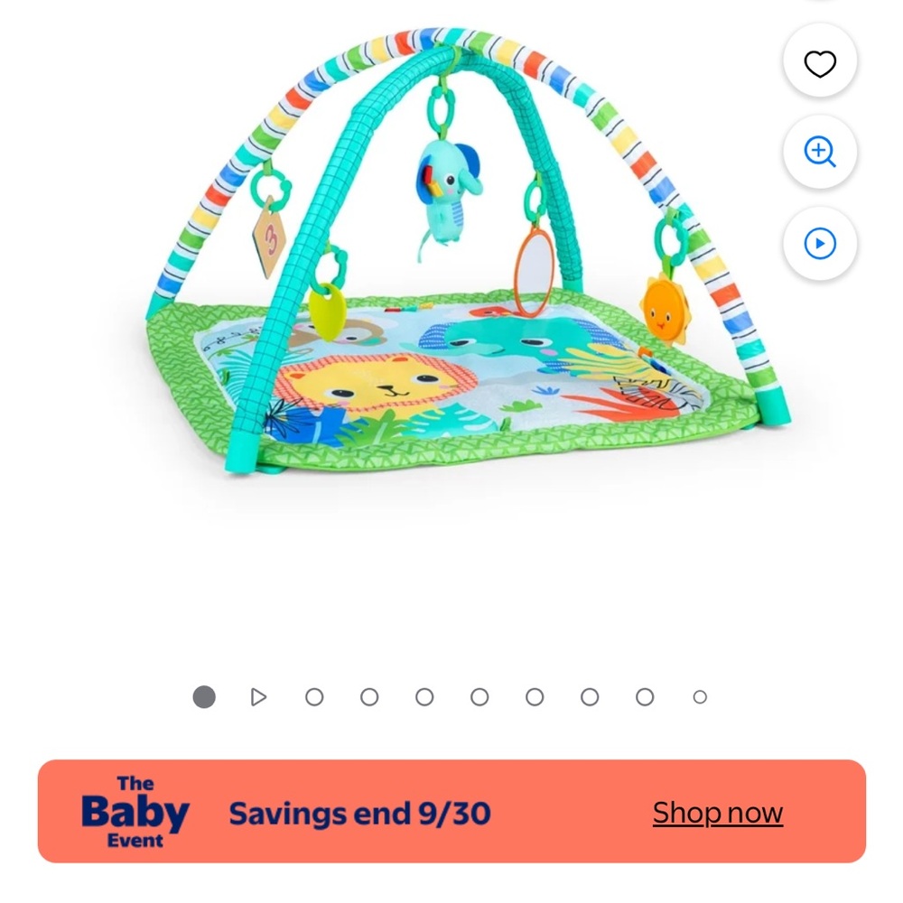 Colorful Baby Play Gym with Hanging Toys